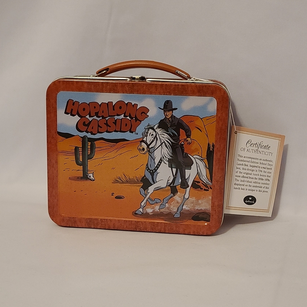 Hopalong Cassidy Mini Tin Box